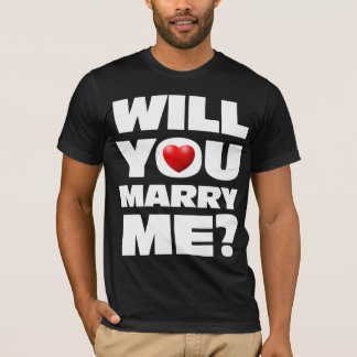 T-shirt Veux-Tu M'Épouser ?