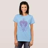 T-shirt Veve pour Erzulie Freda (Devant entier)