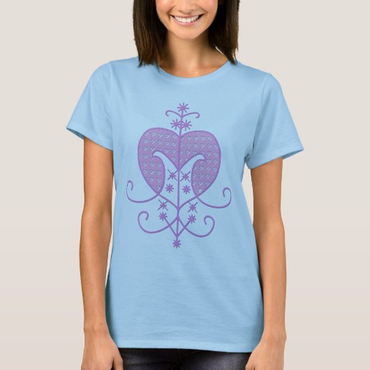 T-shirt Veve pour Erzulie Freda (Devant)