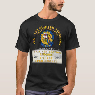 T-shirt VFA 192 Golden Dragons FA 18E Super Hornet NAS Lem