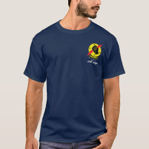 T-shirt VFA-25 chemise foncée w/Tomcat