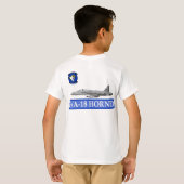 T-shirt VFA-83 Rampagers avec le frelon F-18 (Dos entier)