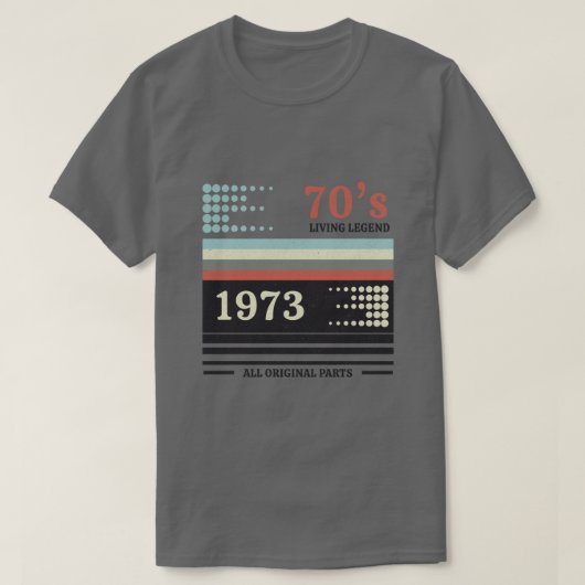 T-shirt Vhs Cassete Vintage Limited Edition 1973 (Design devant)