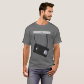 T-shirt VHS - customisé (Devant entier)