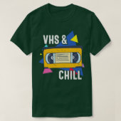 T-shirt VHS et Chill Funny Retro VHS Tape Cadeau (Design devant)