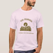 T-shirt Via Ferrata, L'Ultimate Mountain Adventure (Devant)