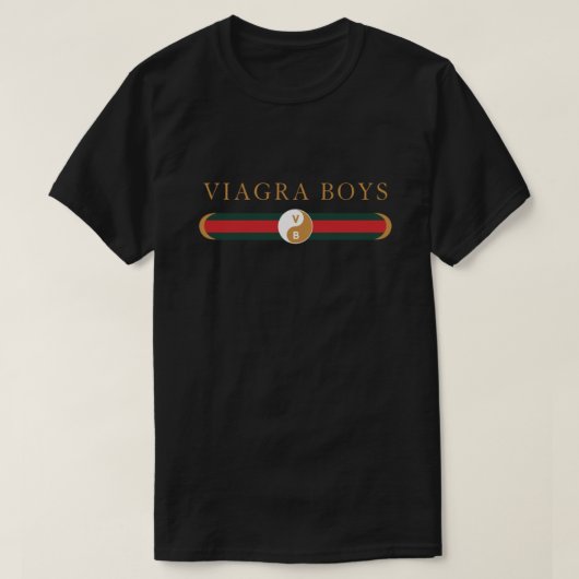 T-shirt Viagra Boys Yin Yang Parody (Design devant)