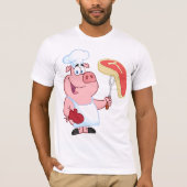 T-shirt Viande de Cuisine de porc (Devant)