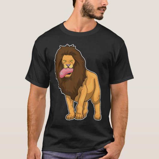 T-shirt Viande de lion (Devant)