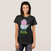T-shirt Viande du chef de porc (Devant entier)