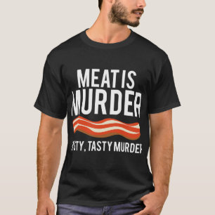 T-shirt Viande Est Meurtre Tasty Tasty Meurtre Chemise BBQ