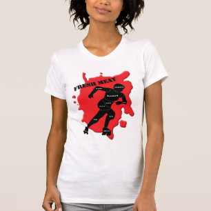T-shirt Viande fraîche de Derby de rouleau