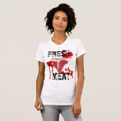 T-SHIRT VIANDE FRAÎCHE DE DERBY DE ROULEAU (Devant entier)