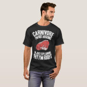 T-shirt Viande Je n'Argumente pas Ketogénique Diet Keto Ca (Devant entier)