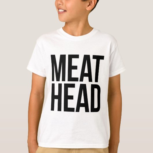 T-shirt Viande Meathead principal (Devant)