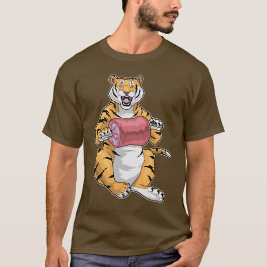 T-shirt Viande tigre (Devant)