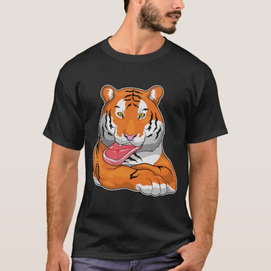 T-shirt Viande tigre (Devant)
