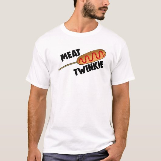 T-shirt Viande Twinkie Corn Chien Chien Chien Chien Chien (Devant)