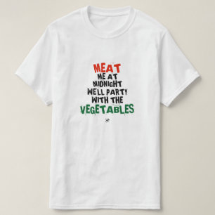 T-shirt Viandes et légumes
