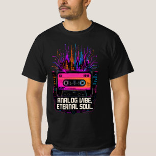 T-shirt Vibe analogique, idée cadeau d'âme éternelle