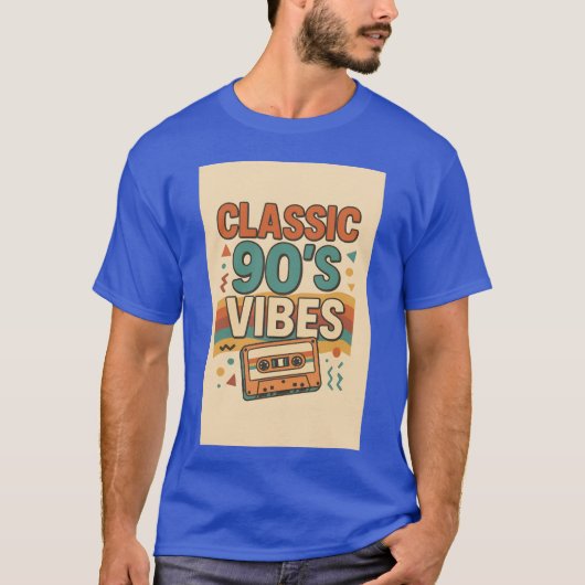 T-shirt Vibe classique drôle (Devant)