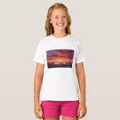 T-SHIRT VIBE DE COUCHER DE SOLEIL (Devant entier)