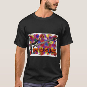 T-shirt Vibe de guitare électrique Tee