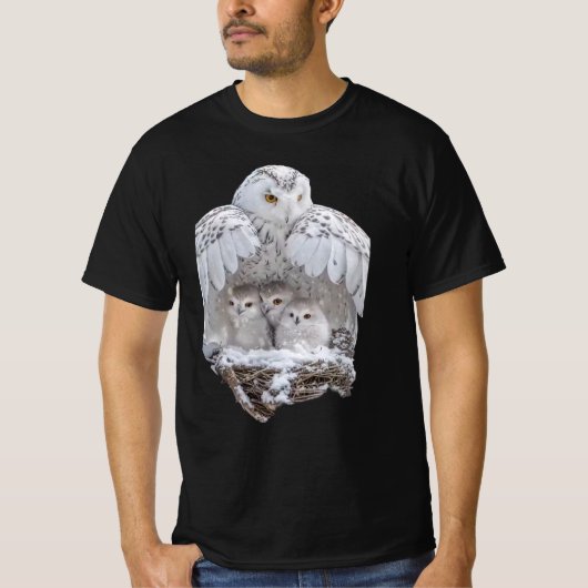 T-shirt vibe de la famille eagle (Devant)