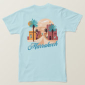 T-shirt Vibe de Marrakech - couleurs pastel (Design dos)