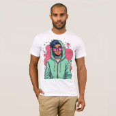 T-shirt Vibe De Rue Cachée (Devant entier)
