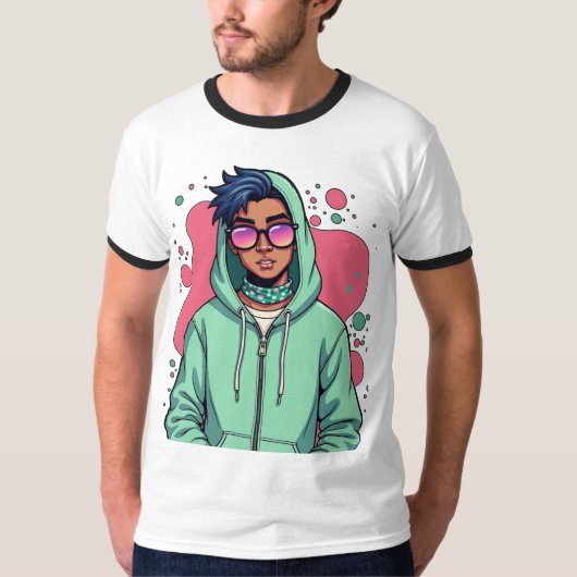 T-shirt Vibe De Rue Cachée (Devant)