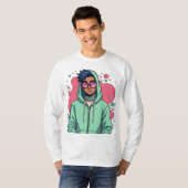 T-shirt Vibe De Rue Cachée (Devant entier)