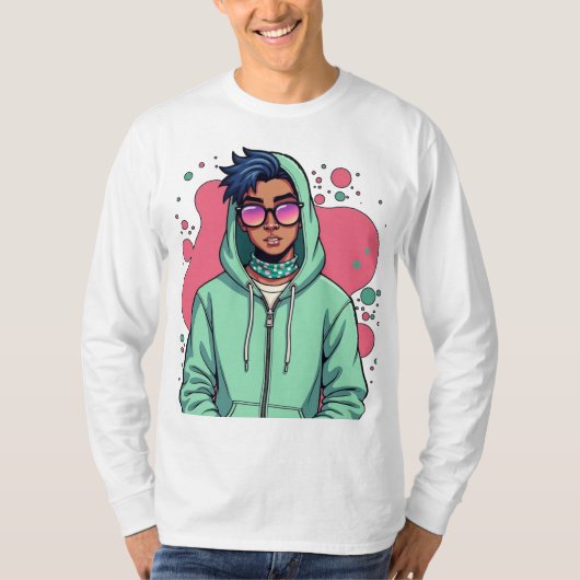 T-shirt Vibe De Rue Cachée (Devant)