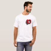 T-shirt Vibe décontractée (Devant entier)