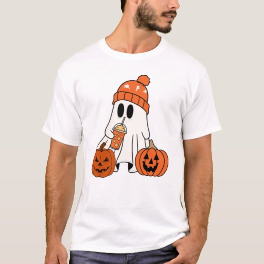T-shirt Vibe Éffrayante classique 2024 Ghost Tee (Devant)