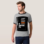 T-shirt Vibe Grise (Devant entier)