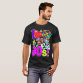 T-shirt Vibe Vintage Retro 90 s (Devant entier)
