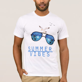 T-shirt Vibes Beach SunGlass