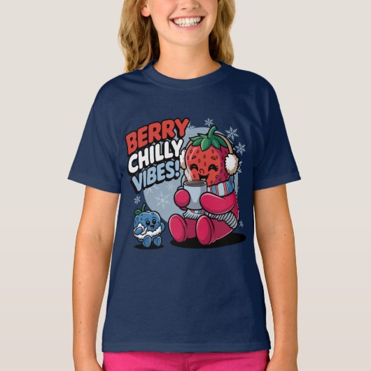 T-shirt Vibes Berry Chill (Devant)