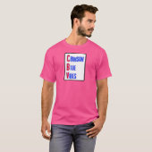 T-shirt Vibes bleues Crimson (Devant entier)