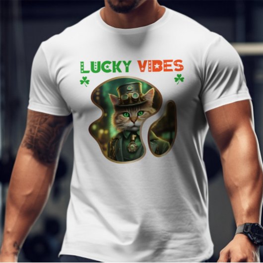 T-shirt Vibes chanceuses - Carnaval de Clover Creek