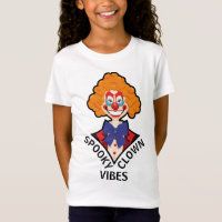 Vibes Clowns éffrayantes Scary Retro Circus Hallow