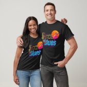 T-shirt Vibes colorées Jazz & Blues (Unisexe)
