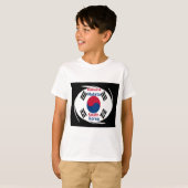 T-shirt Vibes coréennes : Un message de paix (Devant entier)