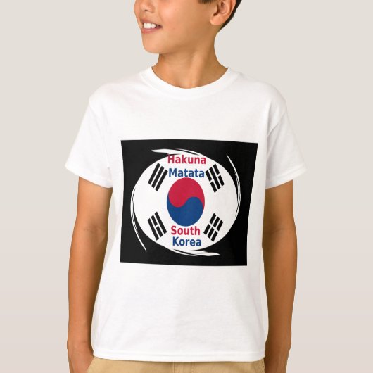 T-shirt Vibes coréennes : Un message de paix (Devant)