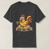 T-shirt vibes correctes uniquement (consignées avec bonheu (Design devant)