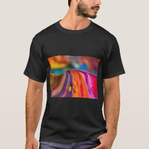 T-shirt Vibes couleur de montagne peint Tee