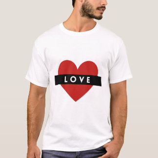 T-shirt Vibes d'amour uniquement