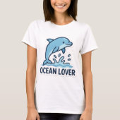 T-shirt Vibes dauphins (Devant)