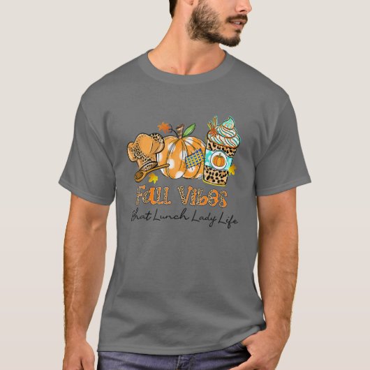 T-shirt Vibes d'automne (Devant)